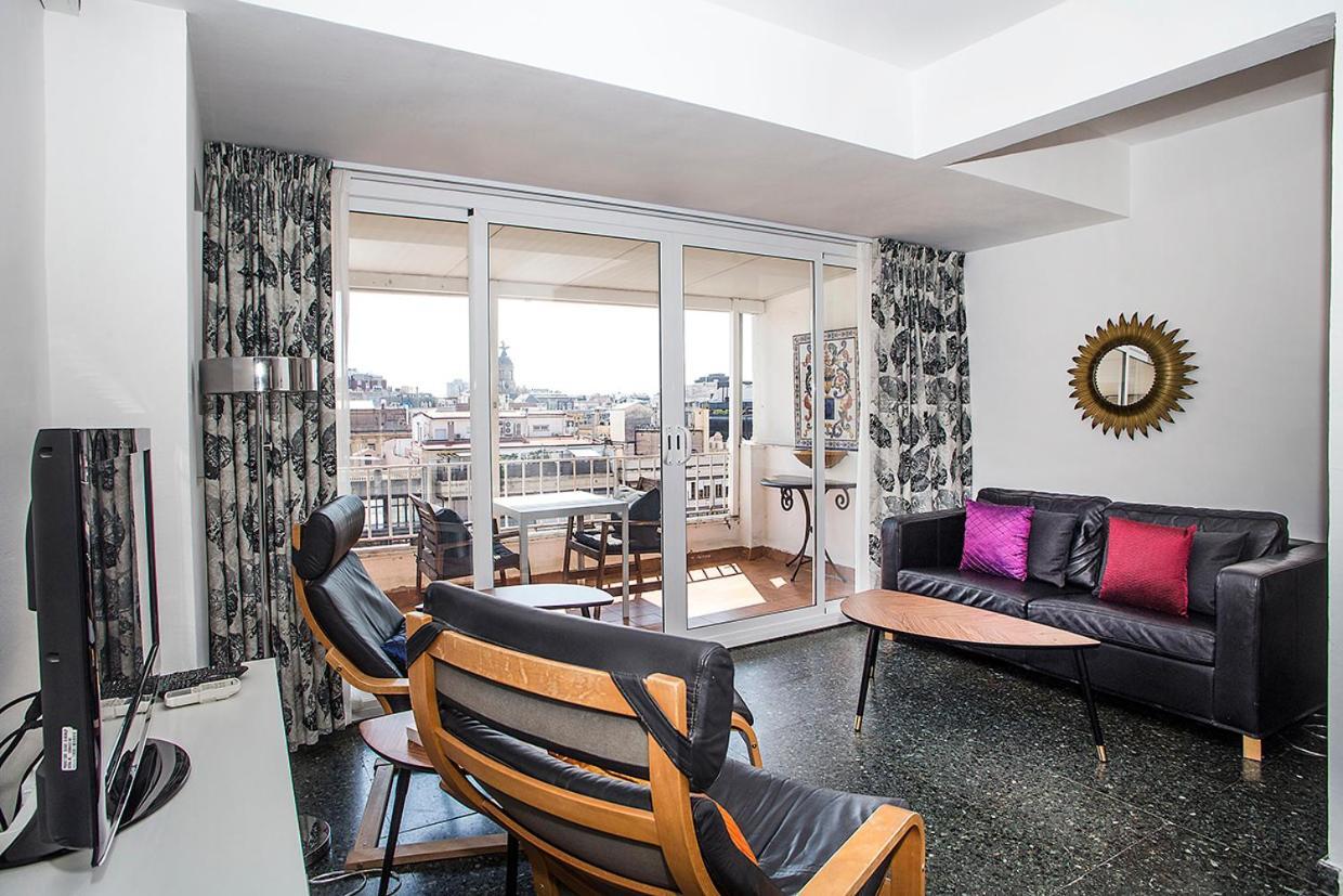 The Gran Via Penthouse Apartman Barcelona Kültér fotó
