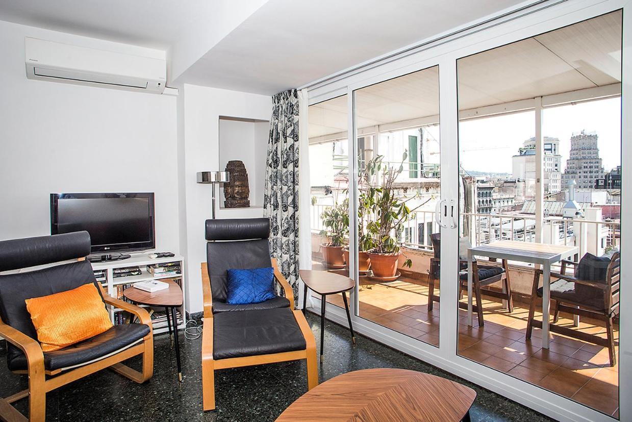 The Gran Via Penthouse Apartman Barcelona Kültér fotó